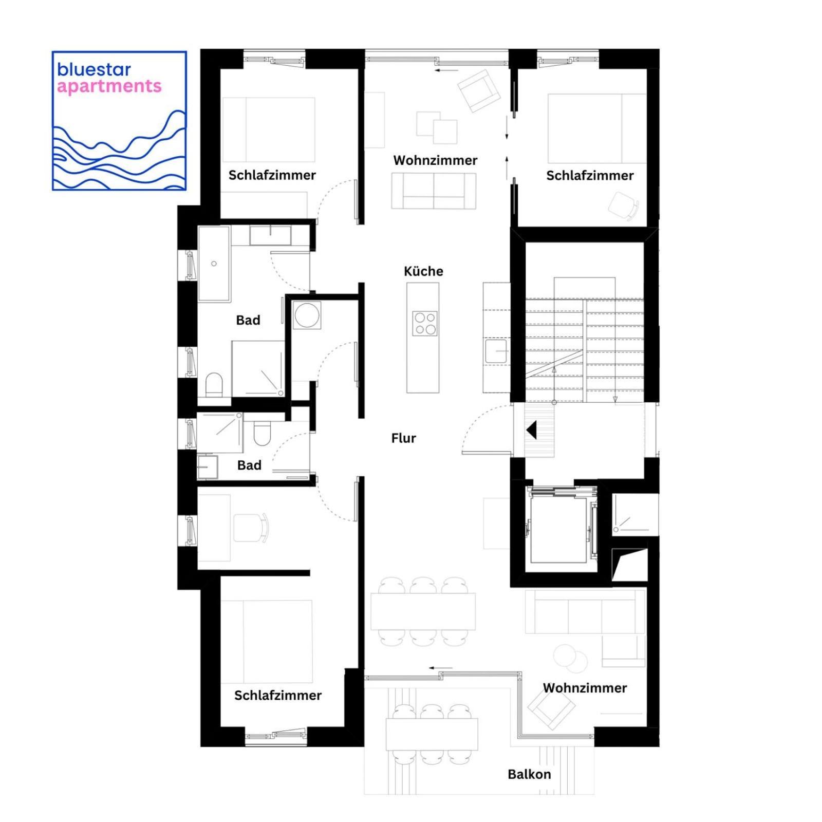 Bluestar Apartments Am Storkower See Inkl Badesteg Und Gartensauna Storkow  Kültér fotó